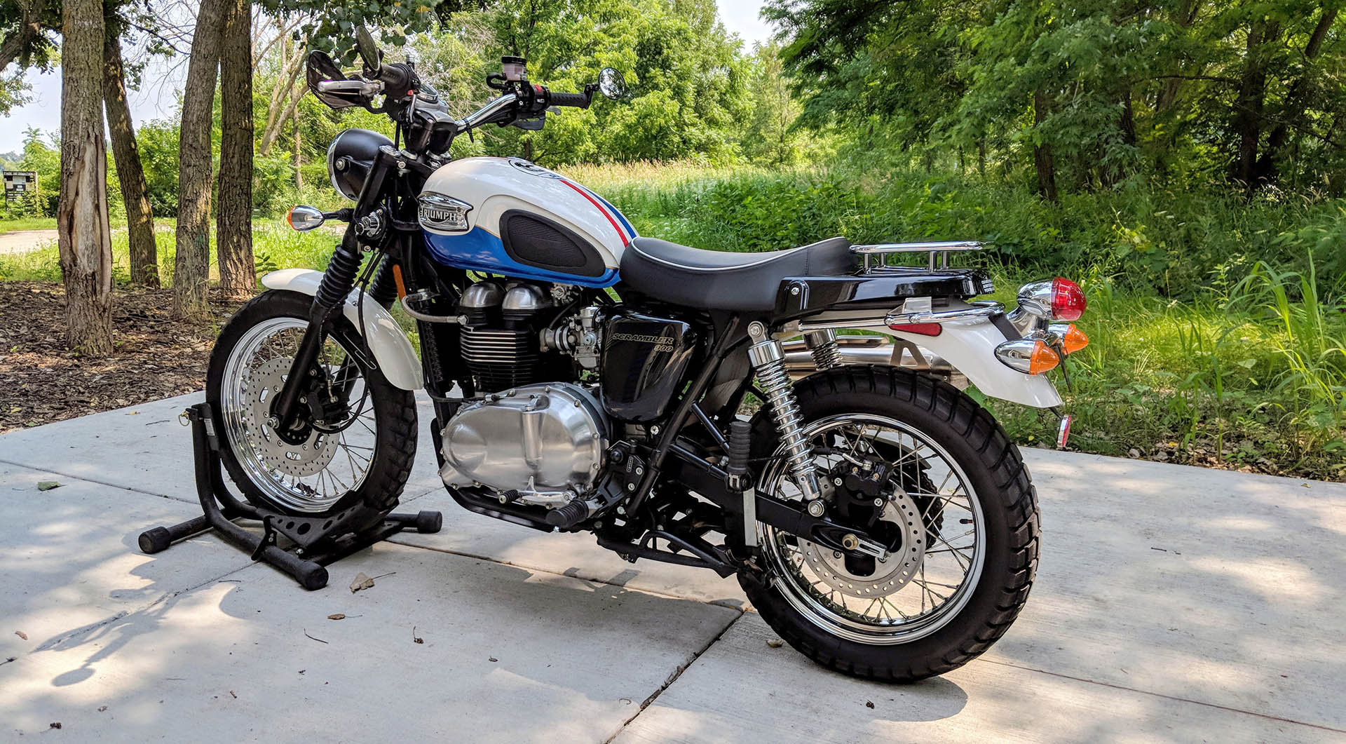 2006 triumph scrambler for clearance sale