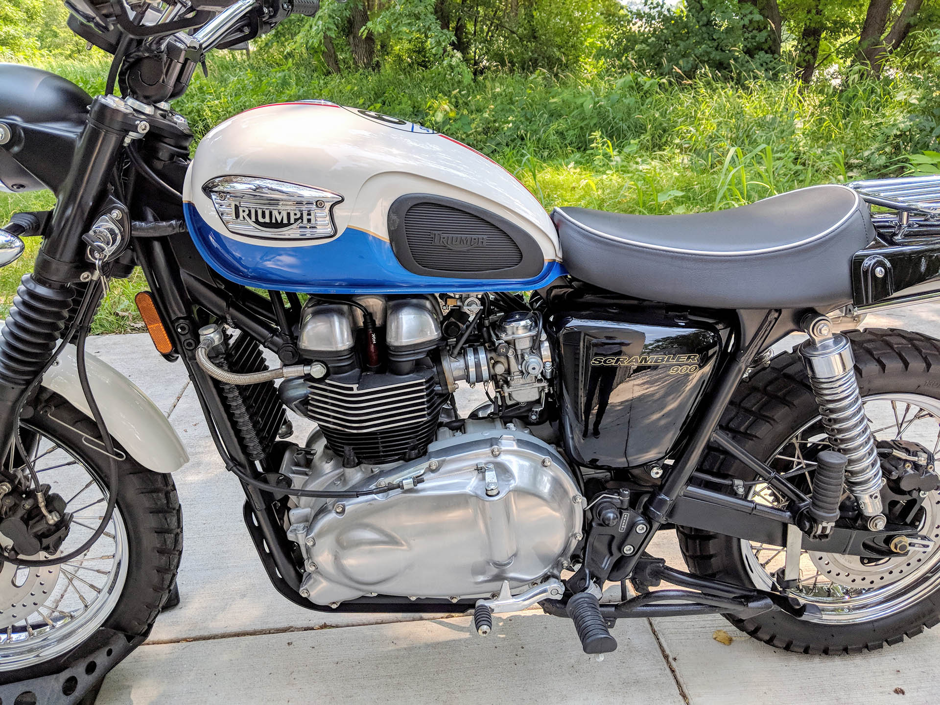 Triumph scrambler deals 900 arrow exhaust