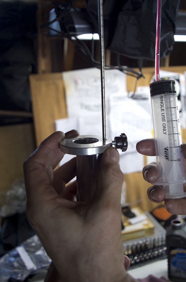 Changing Fork Oil Triumph Bonneville A Personal Moto Blog