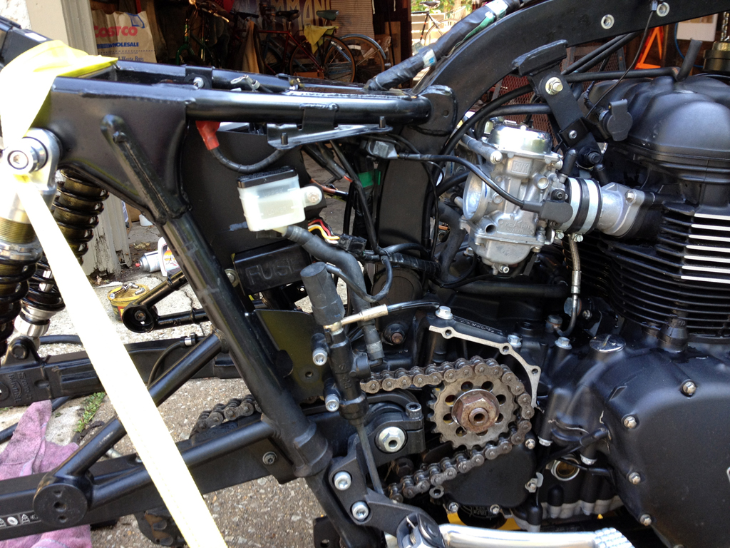 Airbox Removal Kit – Day One | Triumph Bonneville - A ...