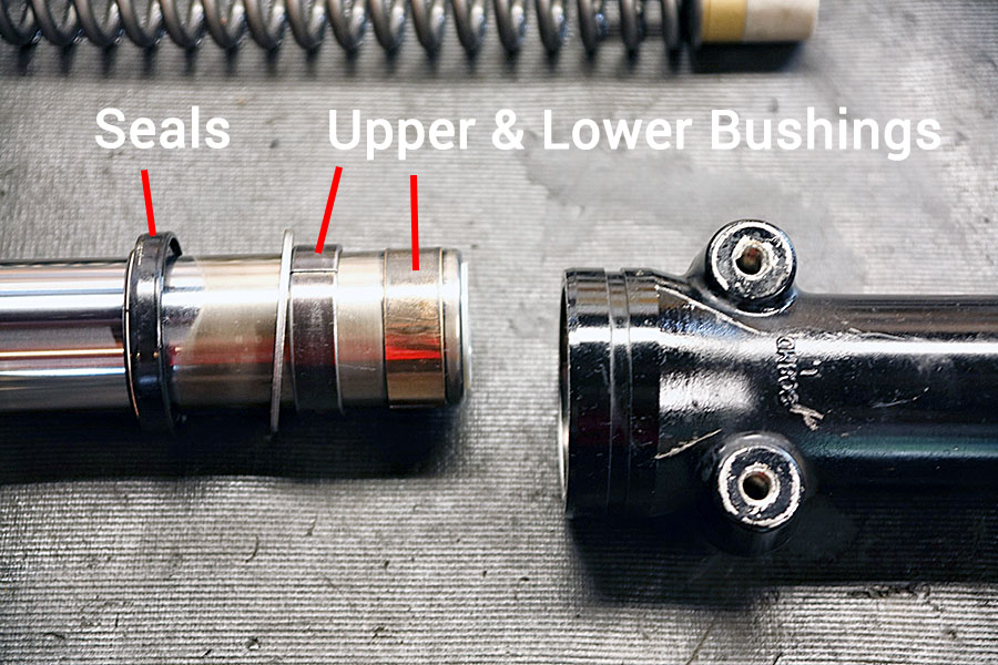 Rebuilding my Bonneville Front Forks Again Triumph Bonneville A