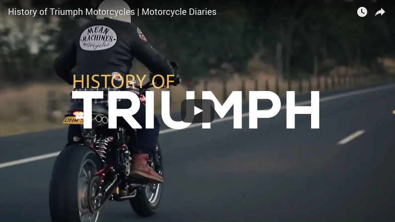 The History of Triumph Motorcycles Video