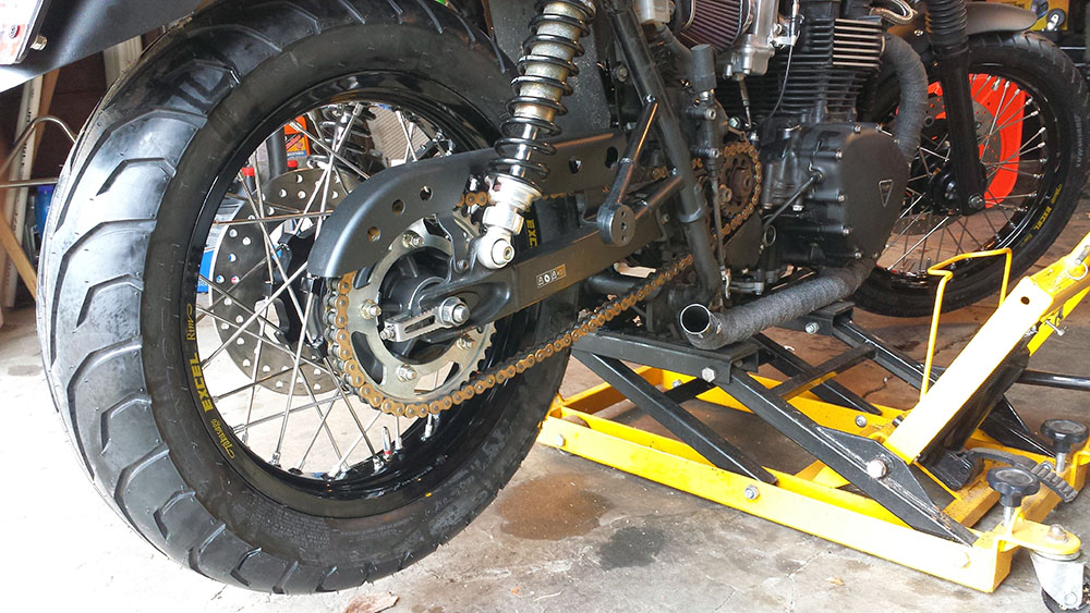 2008 Triumph Bonneville Wheel and Hub Upgrade Options