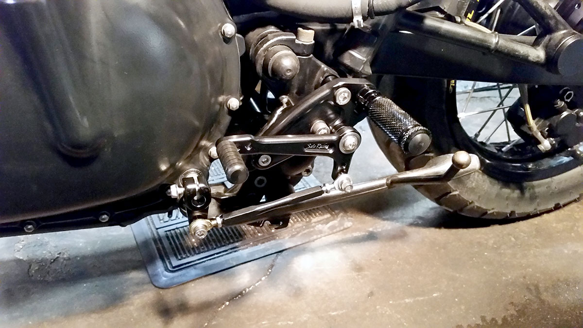 How to Install the Sato Racing Rearsets on a 2008 Triumph Bonneville ...